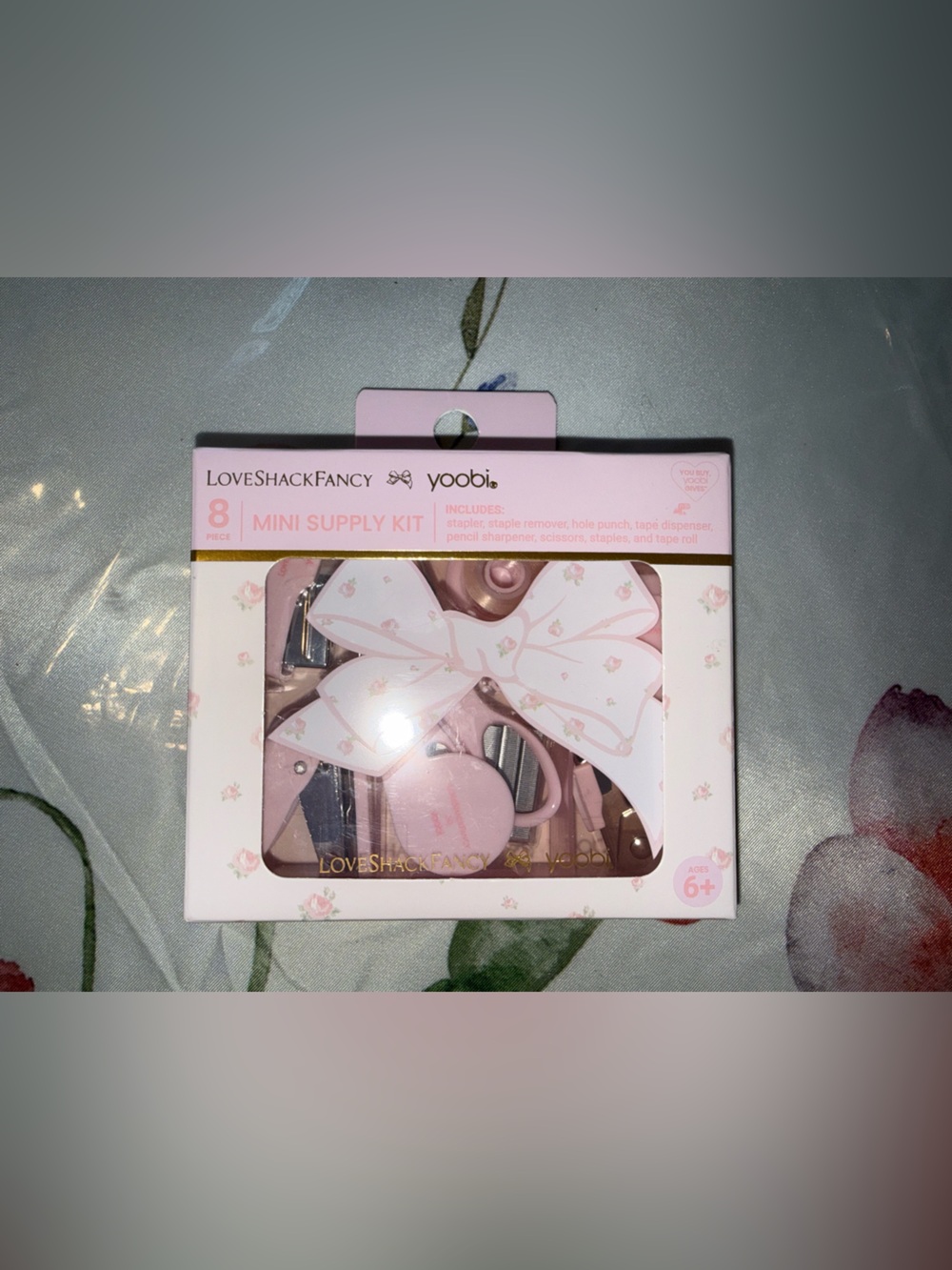 Love Shack Fancy x Yoobi Pink Mini Supply Kit